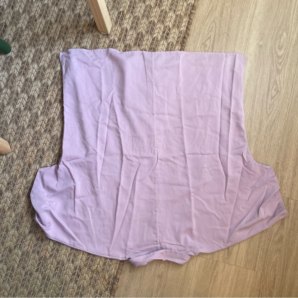Uniqlo Light Purple Short Sleeve Shirt - Picture 2 of 4